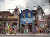 storefronts  Kensington Market is all about historic homes filled with eclectic stores of every niche imaginable.